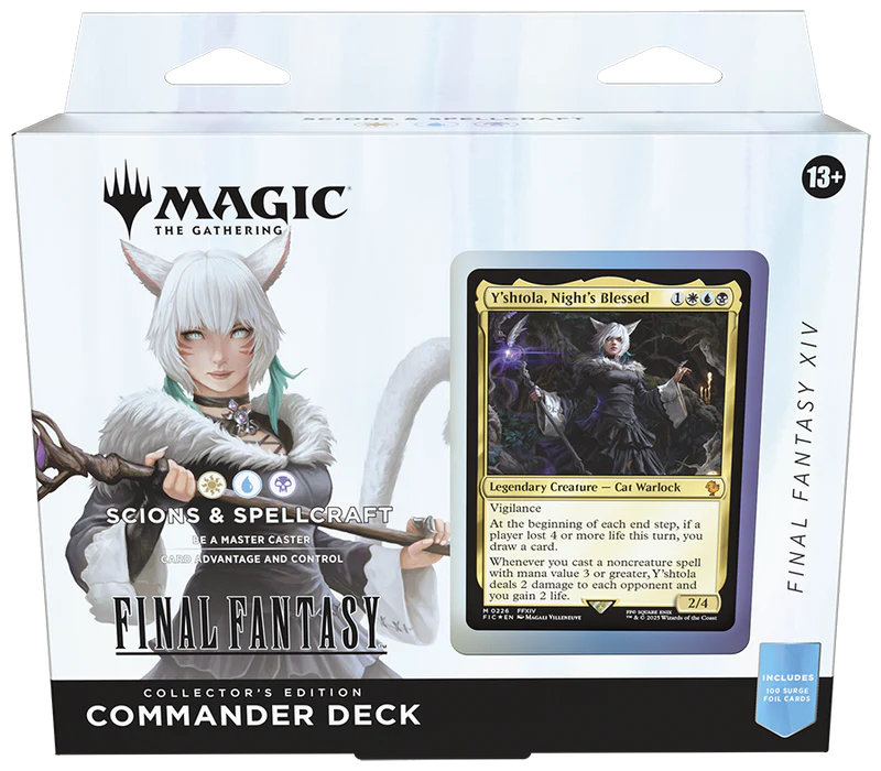 Lotus © Magic: The Gathering - Universes Beyond - Final Fantasy - Kolekcjonerska talia dowódcy - Y'shtola, Upragniona Ciemność