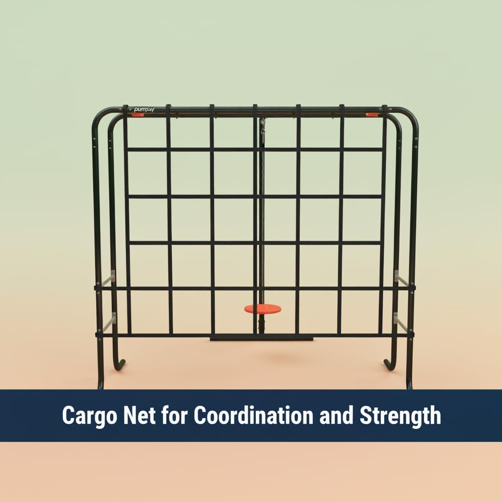 Outdoor Climbing Frame with Monkey Bars