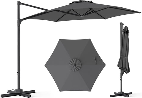 3M Patio Cantilever Umbrella