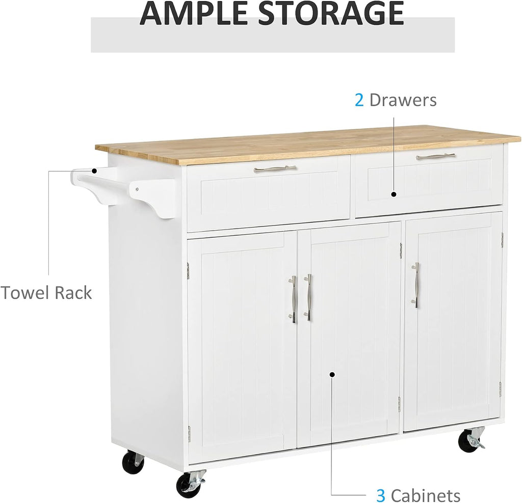 Kitchen Island Utility Cart