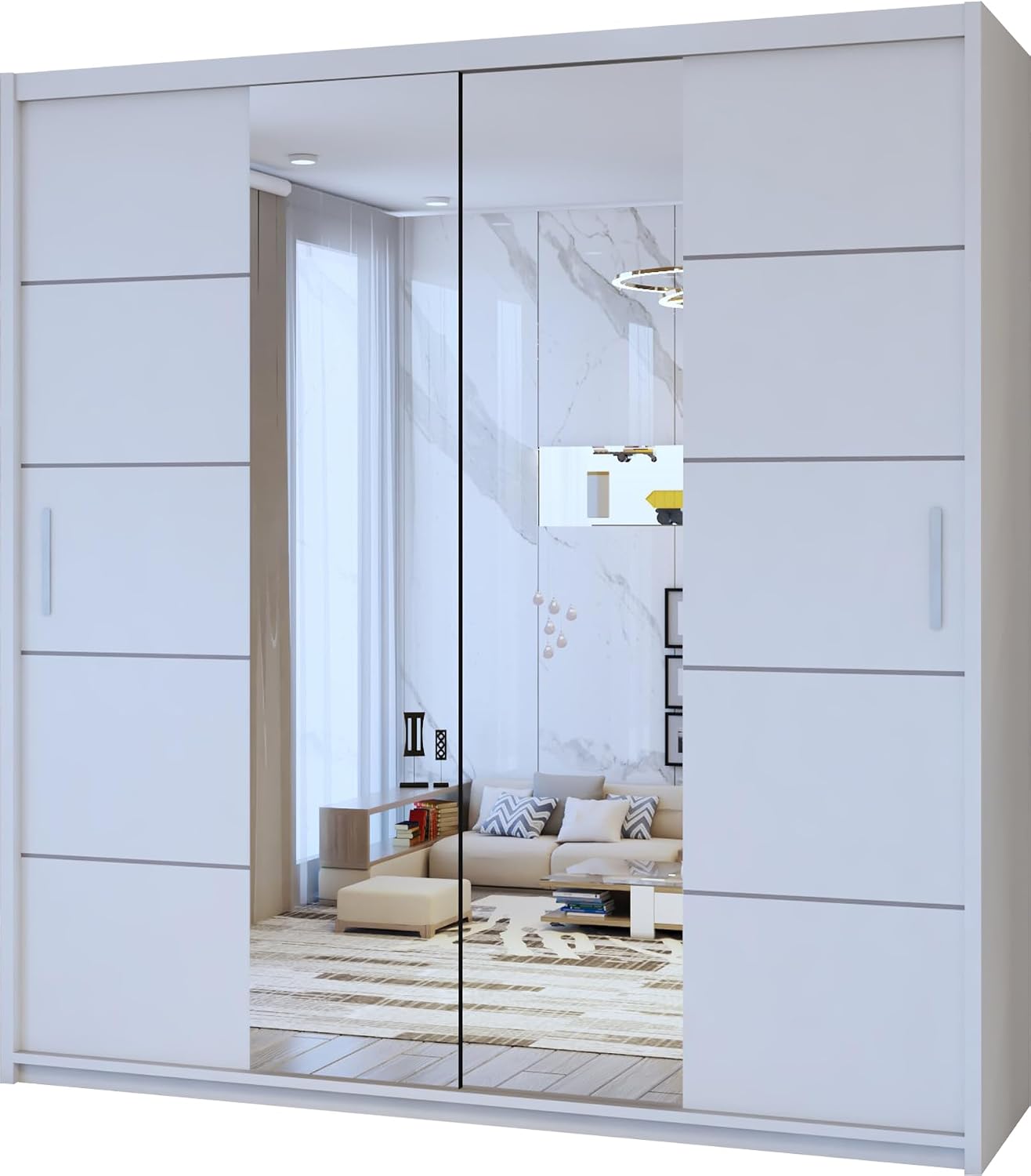 Wardrobe Modern Storage Solution for Your Bedroom (White