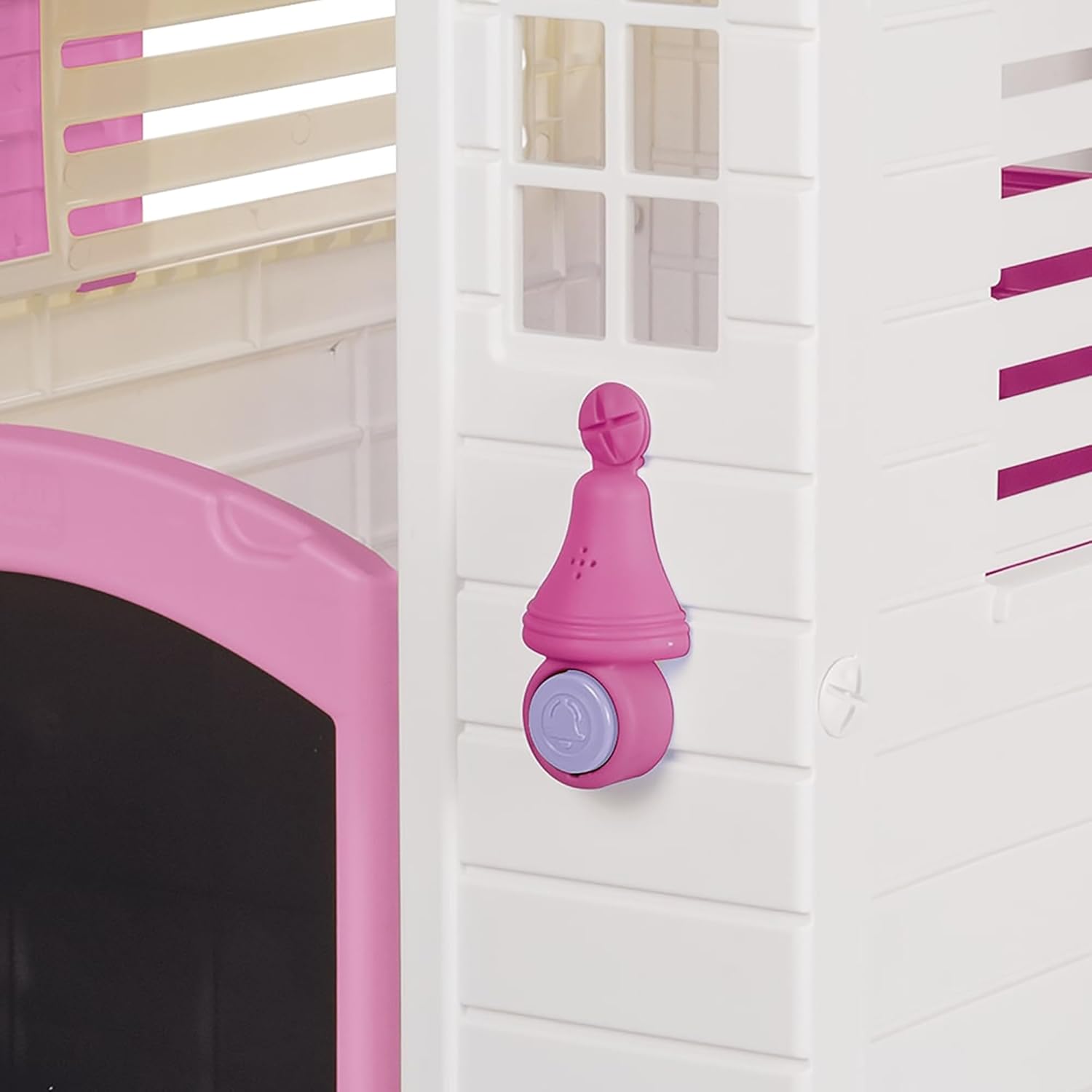 Playhouse with Electronic Doorbell For Children From 2 Years Garden Toy For Kids Garden Toys Playhouse Kids Outdoor Indoor Plastic House Toddler Garden Toys