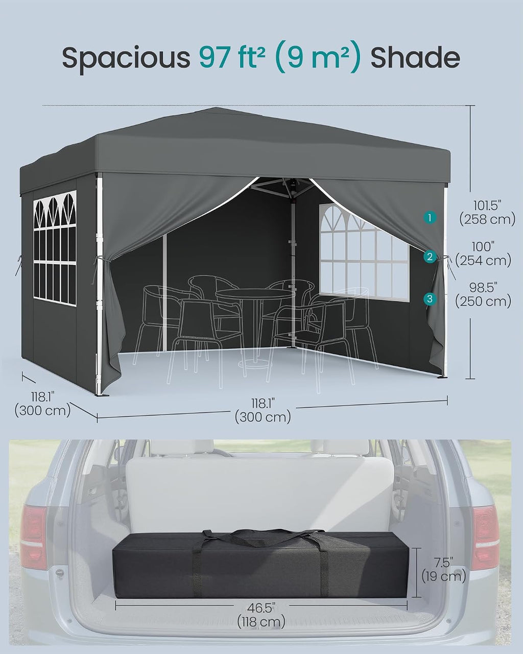 Gazebo with Sides
