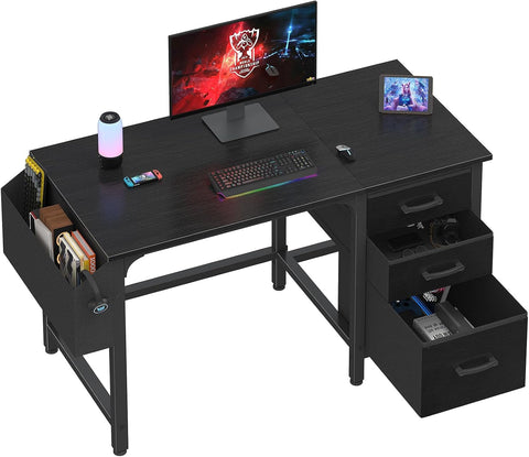 119cm Reversible Computer Desk with File Drawer