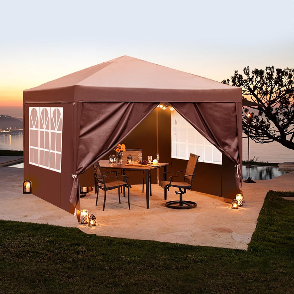 Gazebo with Sides 3m x 3m