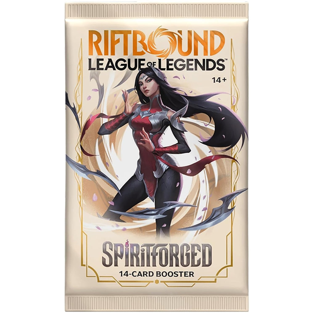 Lotus | Riftbound: League of Legends TCG Spiritforged – Ekspozytor z boosterami – 24 Pakiety Boosterów