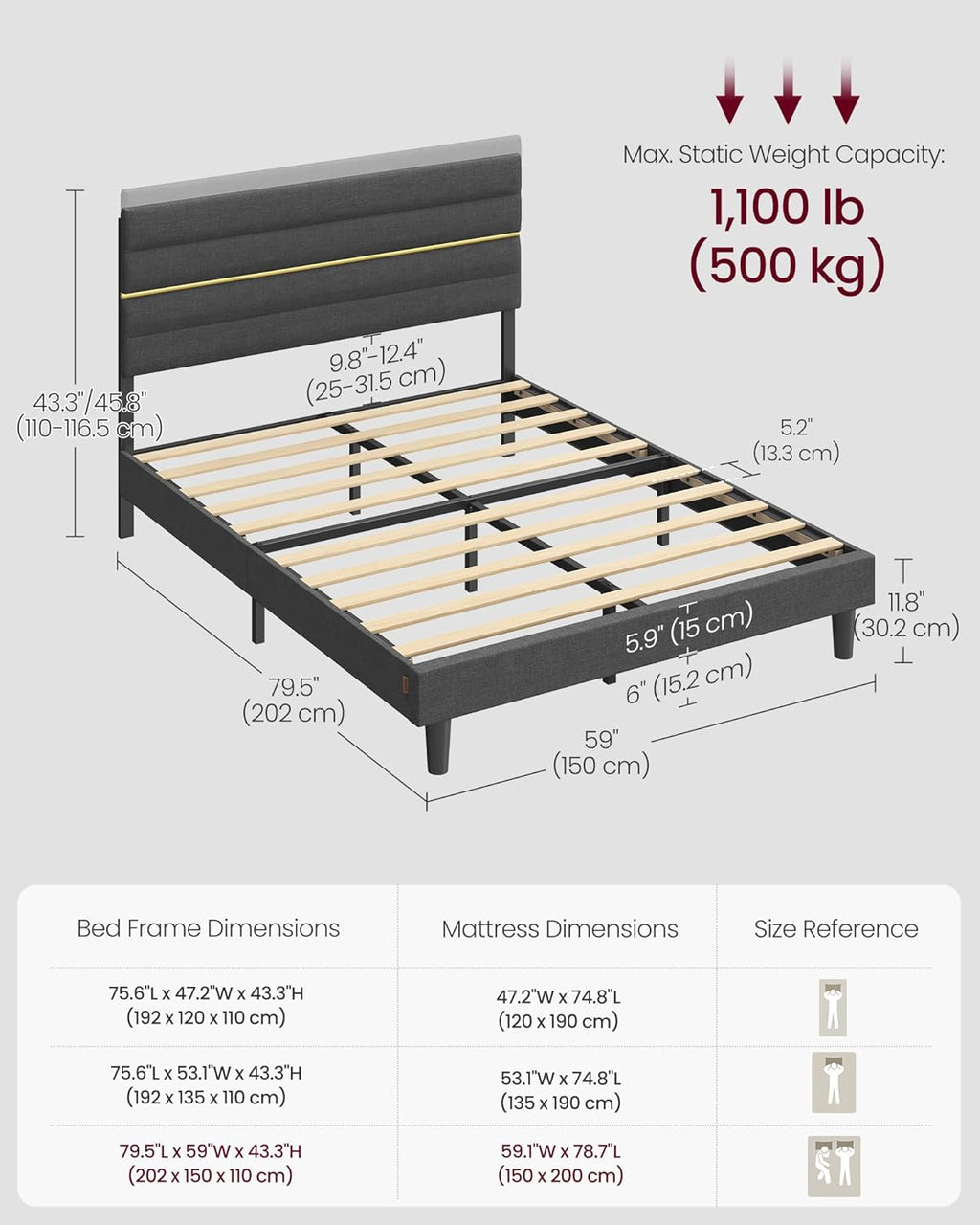 King Bed Frame