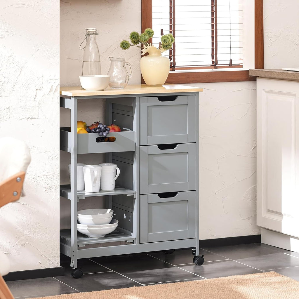 Kitchen Island on Wheels