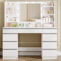 Dressing Table with Bulb Light