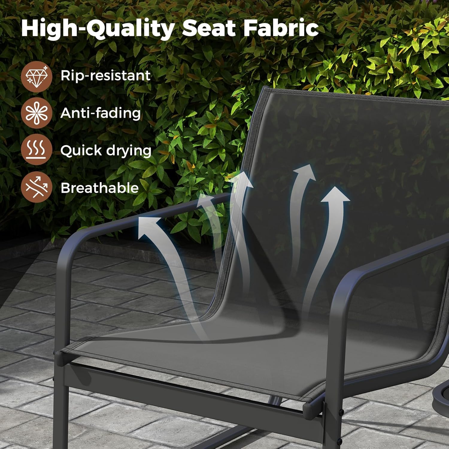 3-Piece Patio Bistro Set