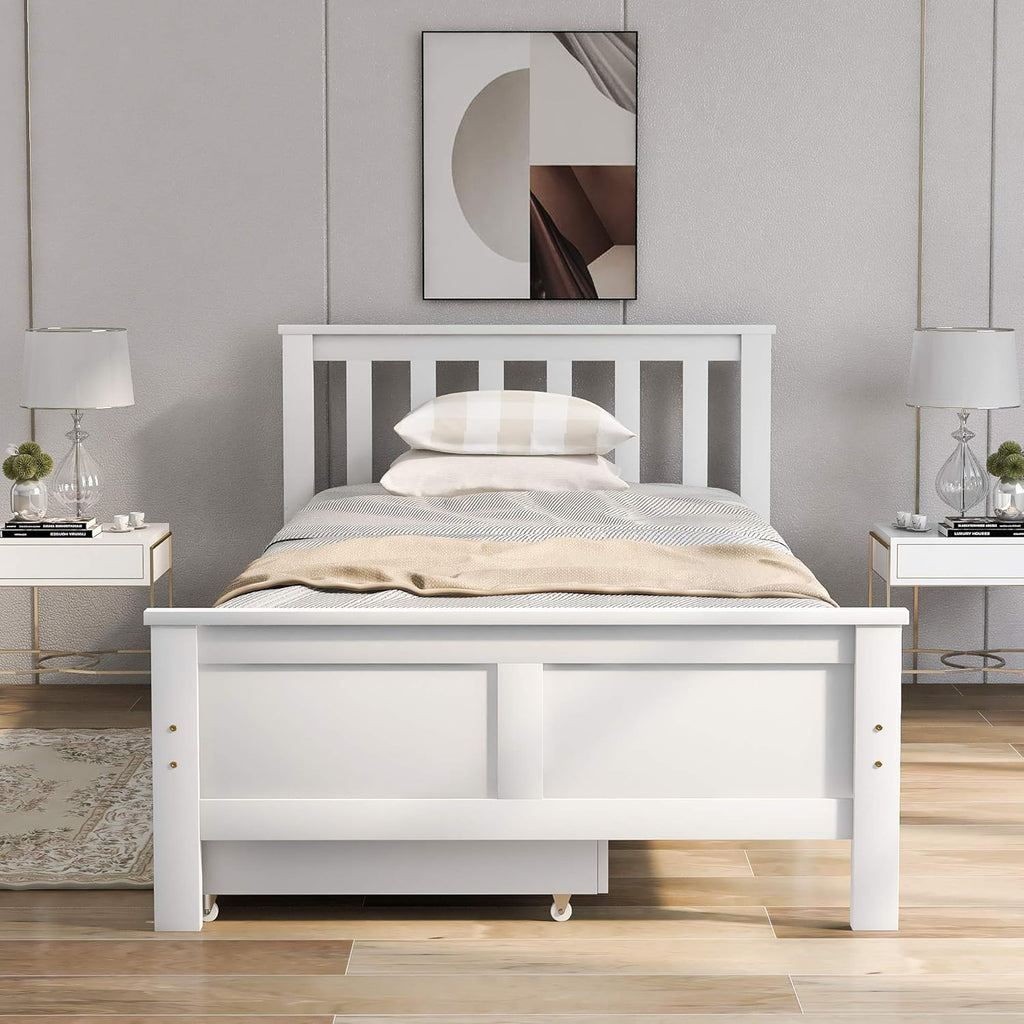 Designs Wooden Solid Pine Storage Bed With Drawers Bed Frame 3ft Single,90 x 190 cm