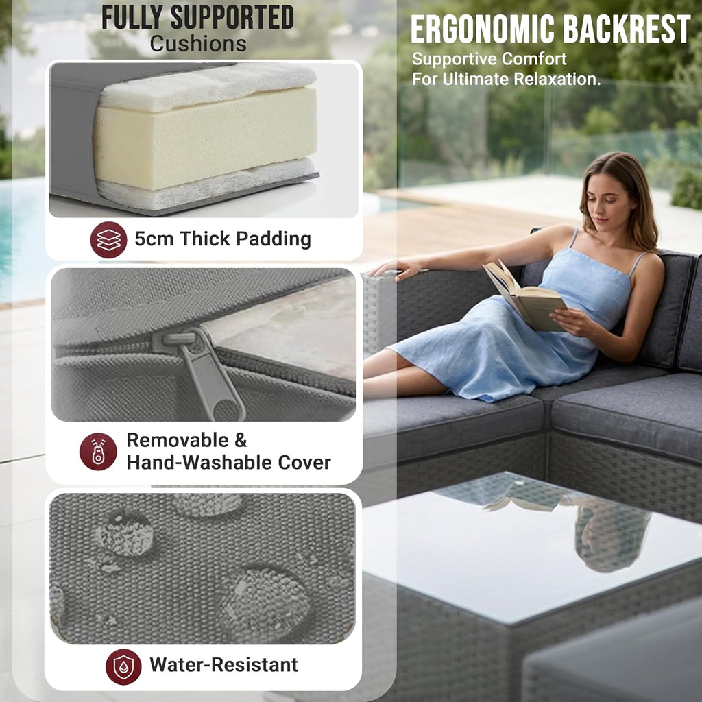 Nevada Rattan Garden Furniture Set