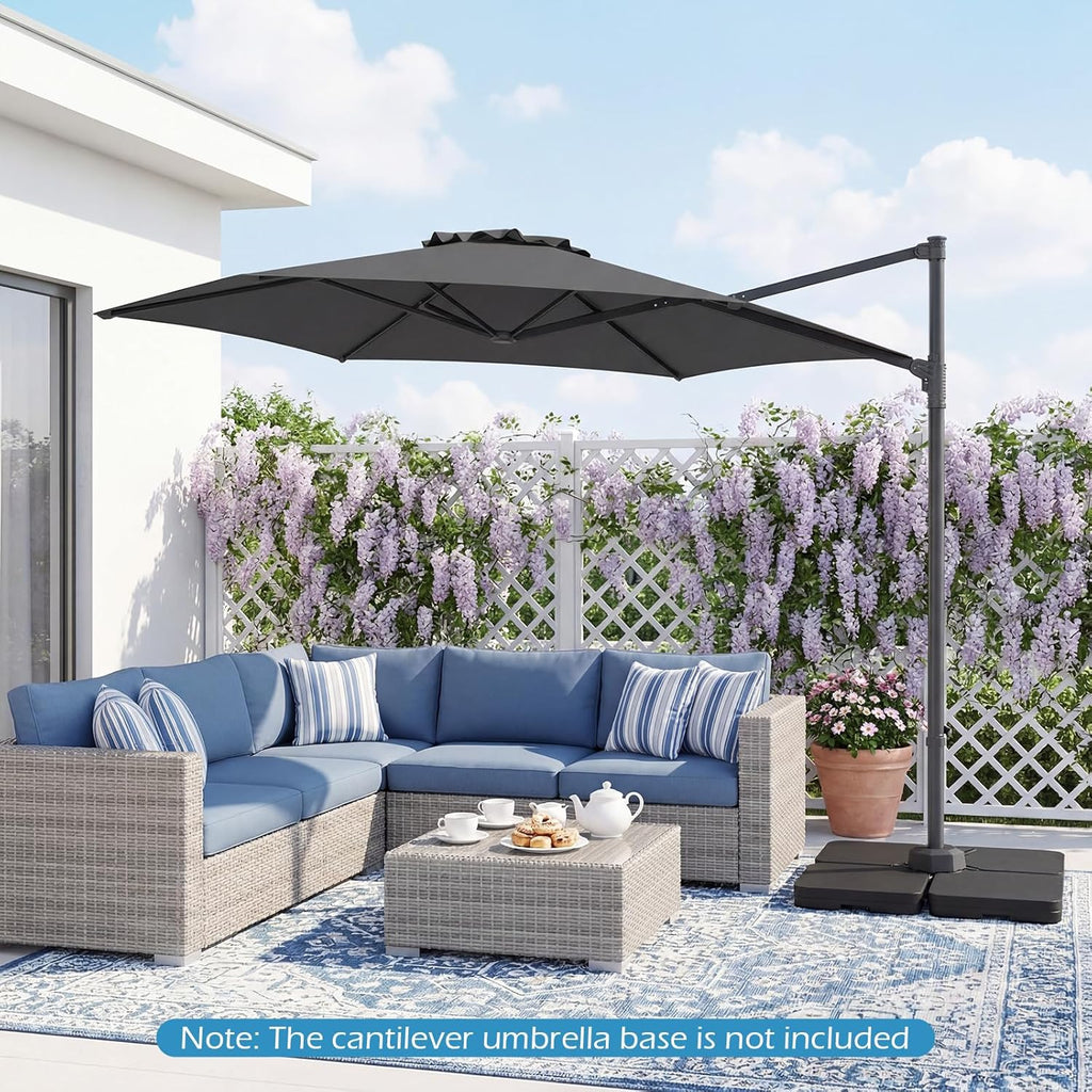 3M Patio Cantilever Umbrella