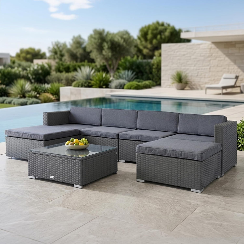 Nevada Rattan Garden Furniture Set