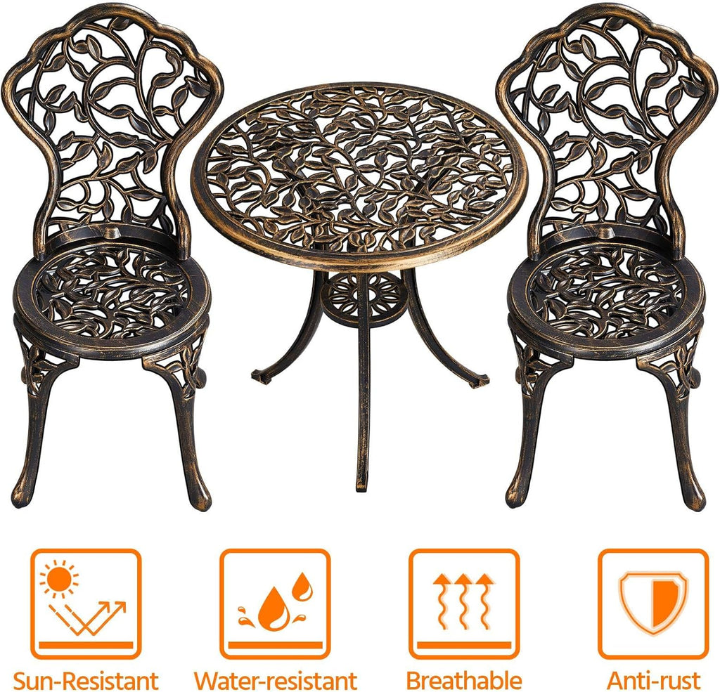 3-Piece Bistro Dining Set
