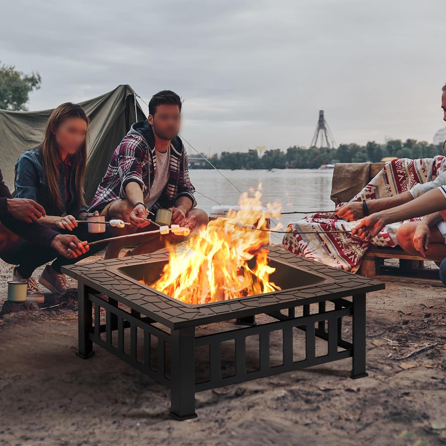 Square Fire Pit