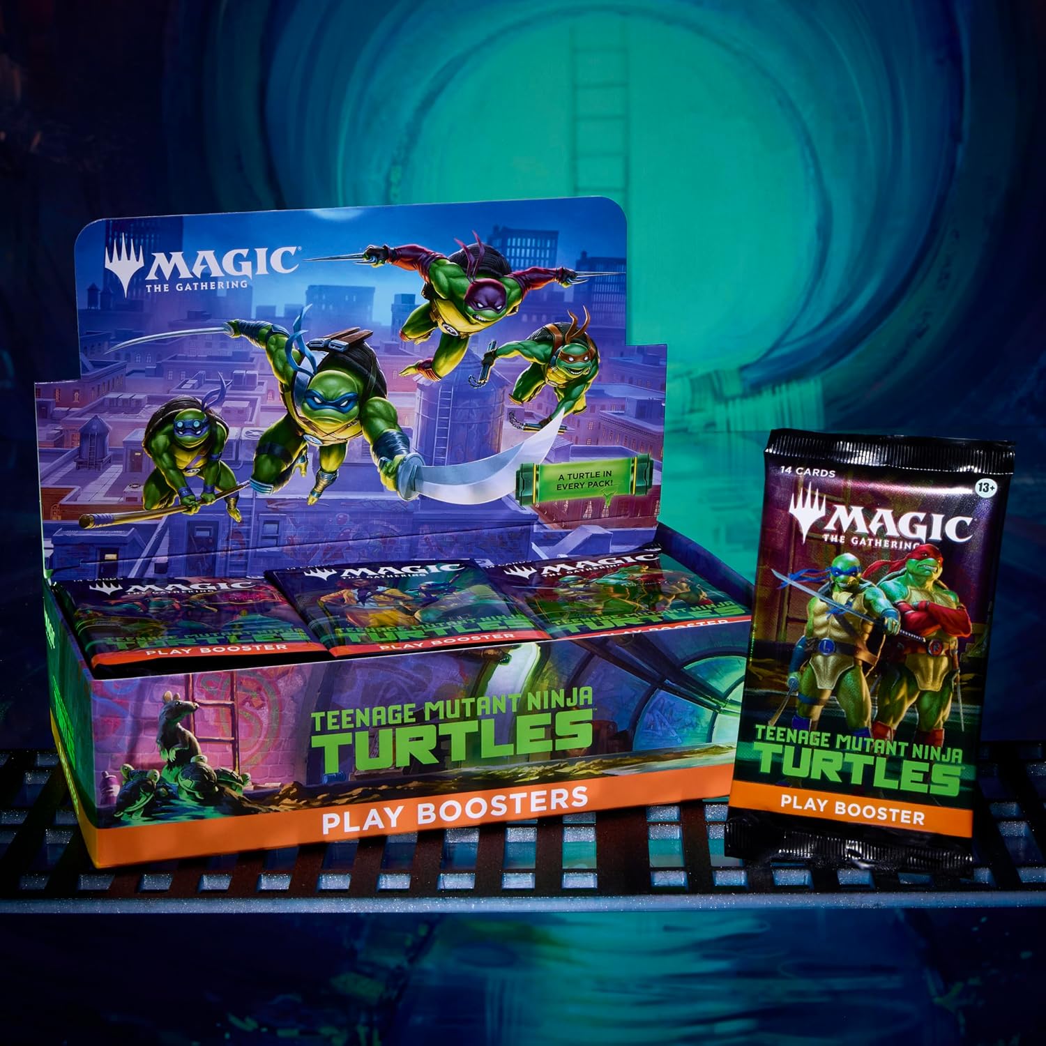 Lotus | Wojownicze Żółwie Ninja - Play Booster Box